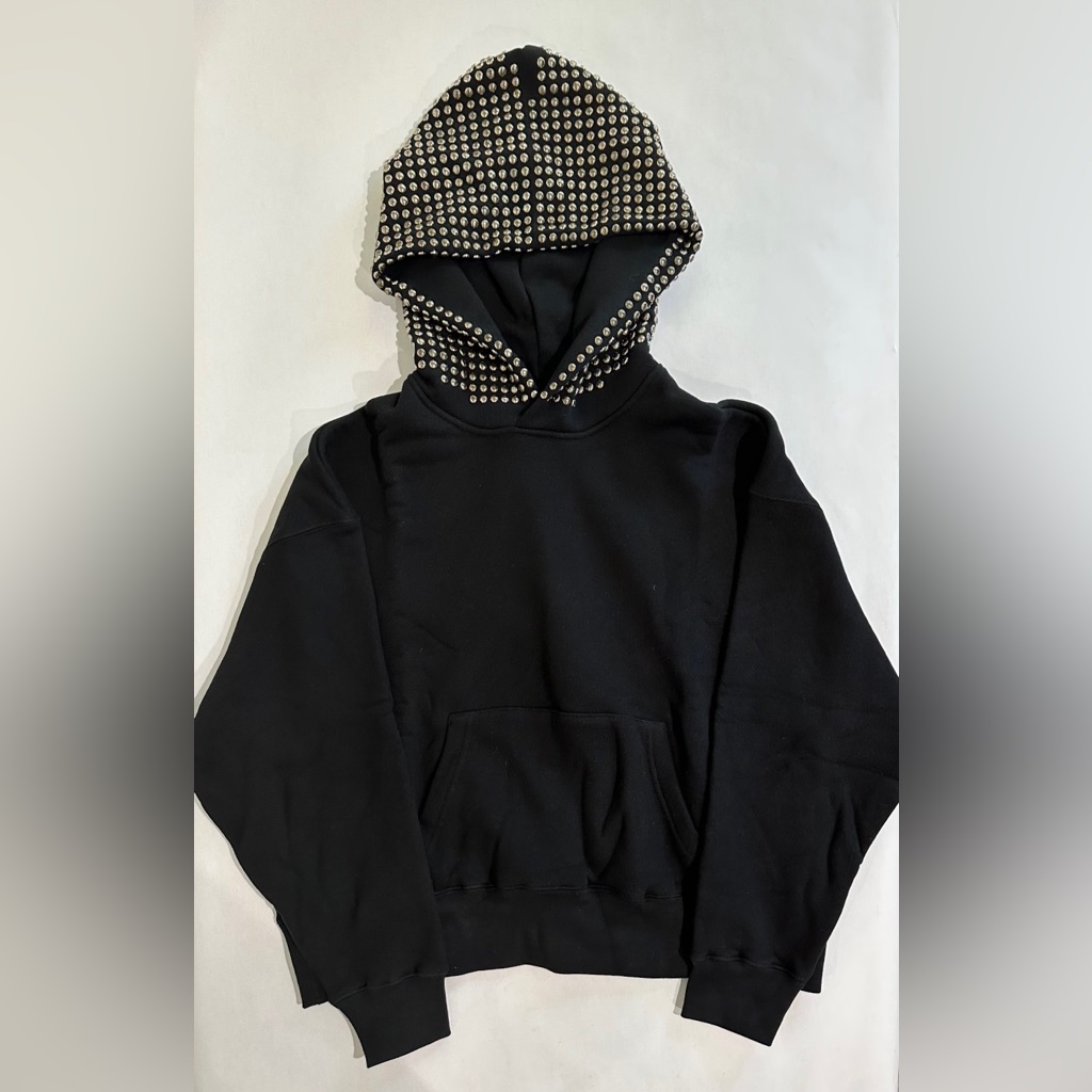 Nwot Rta Dion Hoodie In Black Studs